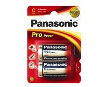 PANASONIC - C100014 - Pila mezzatorcia - C - LR14 - ProPower - alcalina - Panasonic - blister 2 pezzi - 74793 - Conf. da 1 Pz. - C100014