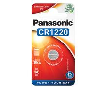 PANASONIC - C301220 - Micropila CR1220 - a pastiglia - litio - Panasonic - blister 1 pezzo - 74816 - Conf. da 1 Pz. - C301220