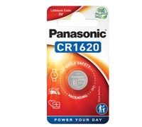 PANASONIC - C301620 - Micropila CR1620 - a pastiglia - litio - Panasonic - blister 1 pezzo - 74818 - Conf. da 1 Pz. - C301620