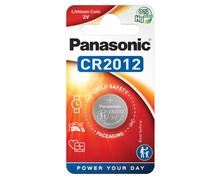 10x Panasonic CR2012 litio 3 V (blister 10x1) CR-2012EL