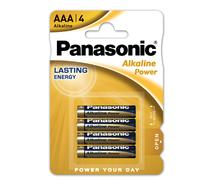 PANASONIC - C500003 - Pila ministilo AAA - 1,5V - Alkaline Power - Panasonic - blister 4 pezzi - 57373 - Conf. da 1 Pz. - C500003