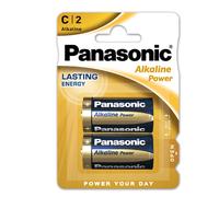 PANASONIC - C500014 - Pila mezzatorcia - C - LR14 - Alkalin Power - Panasonic - blister 2 pezzi - 57375 - Conf. da 1 Pz. - C500014
