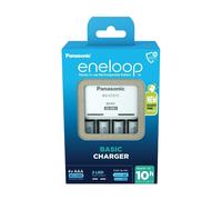 Panasonic Caricabatterie Eneloop BQ-CC51 Per Batterie AA AAA Con 4 Batterie AAA