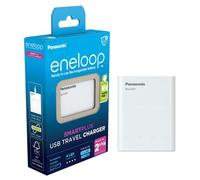 ENELOOP BQ-CC87B - Caricabatterie da tavolo, NiMh, Powerbank, bianco