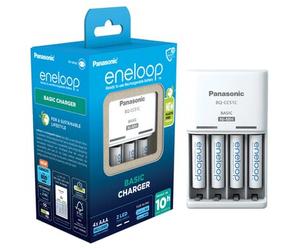 Panasonic caricatore eneloop Basic BQCC51 4s