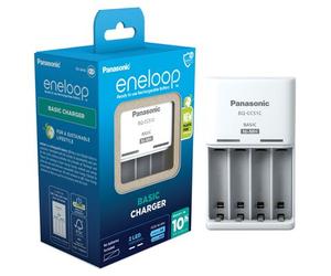 Panasonic caricatore eneloop Basic BQCC51 di base senza batterie