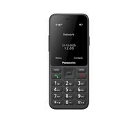 Panasonic KX-TU260EXB Telefono 4G Facile Da Usare, Telefono per Anziani, IP44, USB C, Fino a 7.5h autonomia, Schermo Chiaro da 2,4 pollici, Nero