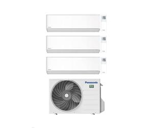 Panasonic Climatizzatore Trial Split Etherea White 12000+12000+18000 con CU-3Z68TBE Inverter R-32 Wi-Fi
