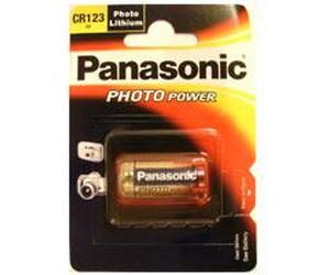 Panasonic CR123, batteria al litio fotografica da 3 volt