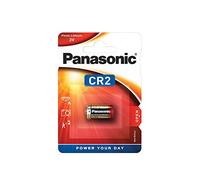 Panasonic Cr2 Batteria Al Litio Cilindrica Per Dispositivi, 3V, Confezione Da 1, Rosso Oro