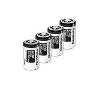 Panasonic CR2 batteria al litio, Photo, 3 V batterie al litio per mini 25/Mini 50/Mini 50s/Mini 55 pivi mp-100 & sp-1- argento (confezione da 4)