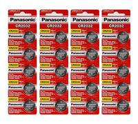 Panasonic CR2032 - Batteria a bottone al litio da 3 Volt (20 batterie)
