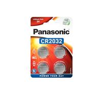 Panasonic Cr2032 Batteria Al Litio A Bottone 3 V, Multicolore, Confezione da 4
