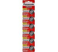 Panasonic CR2032 Batteria al litio cr-2032 3V Coin Cell pacchetto di 6 batterie ''panasonic marca nome'' exp. data 2022