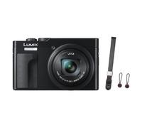 Panasonic DMC-TZ99 + DMW-BLG 10E + Peak Design Cuff cinturino da polso nero nero