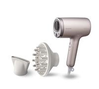 Panasonic EH-NA9N-E825 Asciugacapelli Nanoe e Ioni Minerali, Anti-Danneggiamento, Asciugatura Rapida, Rilevamento Intelligente, Modalità Cuoio Capelluto e Pelle, Beccuccio Concentratore, 1600W, Rosa