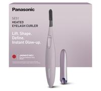Panasonic EH-SE51 Piegaciglia Riscaldato, Doppio Riscaldamento, da Viaggio | Solleva le Ciglia dalla Radice, Compatibile con Mascara, Effetto a Ventaglio, Compatto per Ritocchi al Volo Beauty per Donna