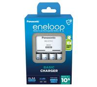 Panasonic eneloop Basic Caricabatterie + 4 Aa Ricaricabile 2000 MAH Batterie