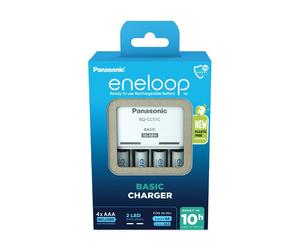 Panasonic Eneloop BQ-CC51 Caricatore Batterie AA/AAA con 4x AAA