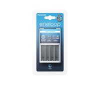Panasonic eneloop, caricatore base, per 2/4 pile NiMH AA/AAA