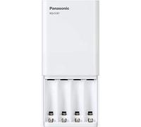 Panasonic eneloop, caricatore rapido USB per 1-4 pile NiMH AA/AAA, alimentazione aggiuntiva per i dispositivi mobili mediante porta USB