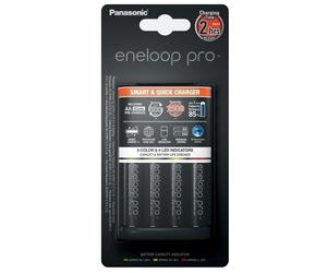 Panasonic Eneloop Lader CC55 + 4x AA 2500mAh