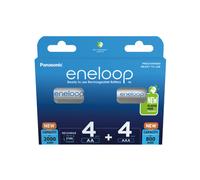 Panasonic eneloop Mix 4xAA 2000mAh + 4xAAA 800mAh Batterie Lotto