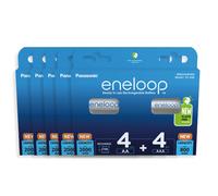 Panasonic eneloop Mix 4xAA 2000mAh + 4xAAA 800mAh Batterie Lotto