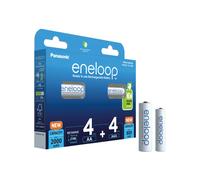 Panasonic eneloop Mix 4xAA 2000mAh + 4xAAA 800mAh Rechargeablebatteries Scatola