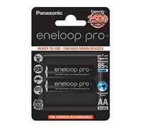 2 Panasonic eneloop Pro Ricaricabile Aa HR6 Batterie Blister 1.2V 2500mAh