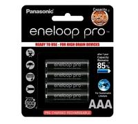 Panasonic eneloop Pro Recharge AAA - Ready To Use (BK-4HCCE/4BE) 4x 1,2V 950mAh