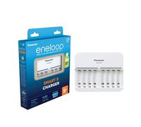 Panasonic eneloop Smart 8 Charger for 1-8 AA/AAA NI-MH Batteries wit (Panasonic)