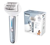Panasonic Es-El2A-A503 Epilatore Elettrico Wet&Dry, Ampia Testina Multidirezionale Flessibile A 90°, Bianco Azzuro, 7 x 5 x 12 Cm