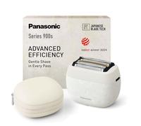 Panasonic ES-PV6B-W803 Serie 900s Shaver, Rasoio Elettrico da Uomo Wet & Dry a 5 Lame, Sensore Barba Reattivo, USB-C, Custodia, NAGORI® Bianco Marmo