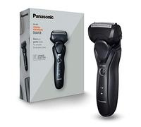 Panasonic ES-RT37-K503 Rasoio Uomo Wet&Dry a 3 Lame per un Taglio Rapido e Preciso, Testina Multidirezionale, Tagliabasette a Scomparsa, Lavabile, Nero