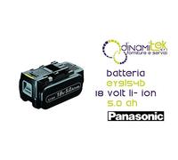 Panasonic - EY 9l54 b batteria ricaricabile 18,0 v/5,0 ah li-ioni