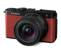 Panasonic fotocamera mirrorless Lumix S9 Crimson Red 24,2MP con obiettivo 18-40m