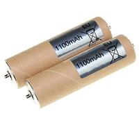 Panasonic kit 2 batterie 1.2V 1100mAh rasoio ER1410 ER1411 ER1420 ER1421 ER1424