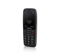 Panasonic KX-TF400EXB Telefono Cellulare 4G, VoLTE, 200 Ore di Standby, Ricarica USB-C, Display 2,4”, Bluetooth, Torcia LED, Fotocamera, Resistente all'Acqua IP44, Nero
