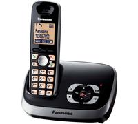 Panasonic KX-TG6521EB DECT Set di telefoni cordless digitali singoli con segr...