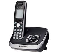 Panasonic KX-TG6521GB Cordless con segreteria telefonica, colore: Nero [Importato da Germania]