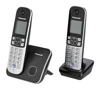 Panasonic KX-TG6812GB telefono Telefono DECT Identificatore di chiamata Nero