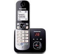 Panasonic KX-TG6821 DECT telephone Caller ID Black Silver