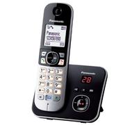 Telefono Senza Fili Panasonic KX-TG6821FRB Nero Grigio