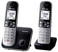 Panasonic KX-TG6852JTB telefono Telefono DECT Identificatore di chiamata Nero, Grigio