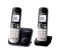 Panasonic KX-TG6852JTB telefono Telefono DECT Identificatore di chiamata Nero, Grigio