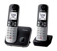 Panasonic KX-TG6852JTB telefono Telefono DECT Identificatore di chiamata Nero, Grigio