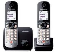Panasonic KX-TG6852JTB telefono Telefono DECT Identificatore di chiamata Nero, Grigio