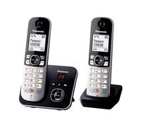 Panasonic KX-TG6862JTB telefono Telefono DECT Identificatore di chiamata Nero, Argento