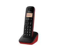 Panasonic KX-TGB610JTR telefono Telefono analogico-DECT Nero, Rosso Identificato